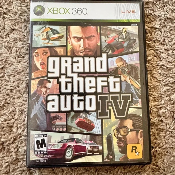 Grand Theft Auto IV 4 (Microsoft Xbox 360, 2009) - Picture 1 of 3